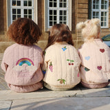 Konges Slojd juno sequin bomber jakna, cameo rose