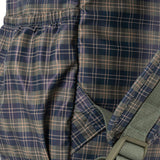 Konges Slojd rainy kids midi backpack, laurel blue check