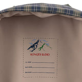 Konges Slojd rainy kids midi backpack, laurel blue check