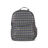 Konges Slojd rainy kids midi backpack, laurel blue check