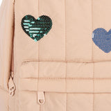 Konges Slojd juno quilted sequin ranac, cameo rose