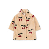 Konges Slojd fuzzie coat, ma grande cerise