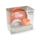 Done By Deer silicone first meal set, papaya