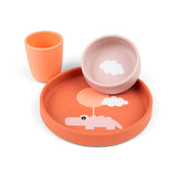 Done By Deer silicone first meal set, papaya