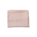 Maison D'ete muslin pillow case, powder rose