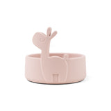 Done By Deer silicone bowl set 2 pcs lalee, powder/coral