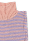 Konges Slojd berle neckwarmer, purple/pink dolphin