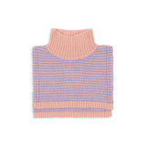 Konges Slojd berle neckwarmer, purple/pink dolphin