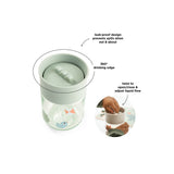 Done By Deer playground learning čaša 360°, zeleno