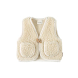 Binibamba milk merino snuggle prsluk