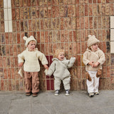 Binibamba milk merino snuggle jacket