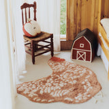 Lorena Canals washable rug chicken