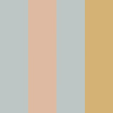 Dekornik tapeta pruge, blue/salmon/yellow