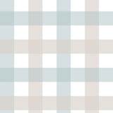 Dekornik tapeta provence check, beige/blue