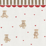 Dekornik wallpaper with ornaments teddy bear