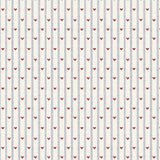 Dekornik tapeta hearts and stripes morning