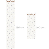 Dekornik tapeta sa ornamentima retro flowers