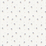 Dekornik tapeta delicate retro flowers