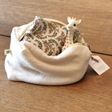 Maison D'ete pouch, butter cream