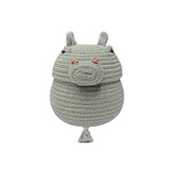 Lorena Canals basket mini henry the hippo