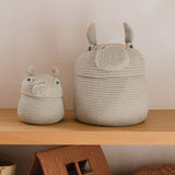 Lorena Canals basket mini henry the hippo