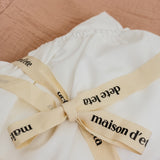 Maison D'ete puplin navlaka za dušek milk white