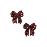 Konges Slojd sequin bow hair clip, rio red