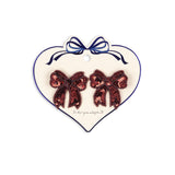 Konges Slojd sequin bow hair clip, rio red