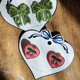 Konges Slojd heart hair clips, 2 kom