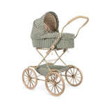 Konges Slojd kolevka za lutke, smoke pine check