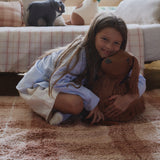 Lorena Canals tepih tartan rose