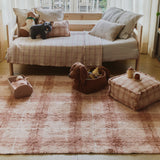 Lorena Canals tepih tartan rose