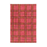 Lorena Canals tepih tartan vintage red