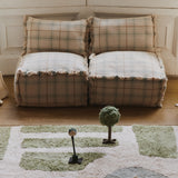 Lorena Canals pouf blue sage