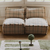 Lorena Canals pillow blue sage