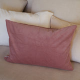 Maison D'ete velvet pillow case, pink