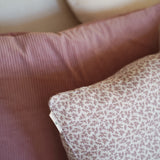 Maison D'ete velvet pillow case, pink