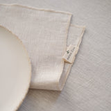 Maison D'ete linen placemat, beige