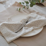 Maison D'ete muslin napkin, winter garden