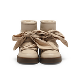 Donsje ganza boots, ivory leather