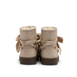 Donsje ganza boots, ivory leather