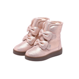 Donsje isa exclusive boots, powder metallic leather