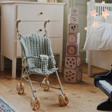 Konges Slojd kolica za lutke, smoke pine check