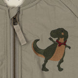 Konges Slojd juno bomber jacket dino dance, laurel oak