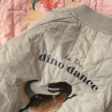 Konges Slojd juno bomber jacket dino dance, laurel oak