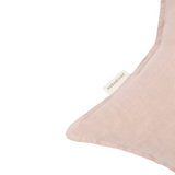 Nobodinoz star cushion L1N0 in washed French linen, mauve pink