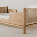 Nobodinoz latitude safety bed barrier in solid oak