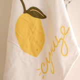 Maison D'ete towel, lemon