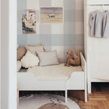 Dekornik tapeta provence check, beige/blue