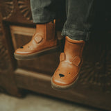 Donsje thuru classic boots bear, cognac leather